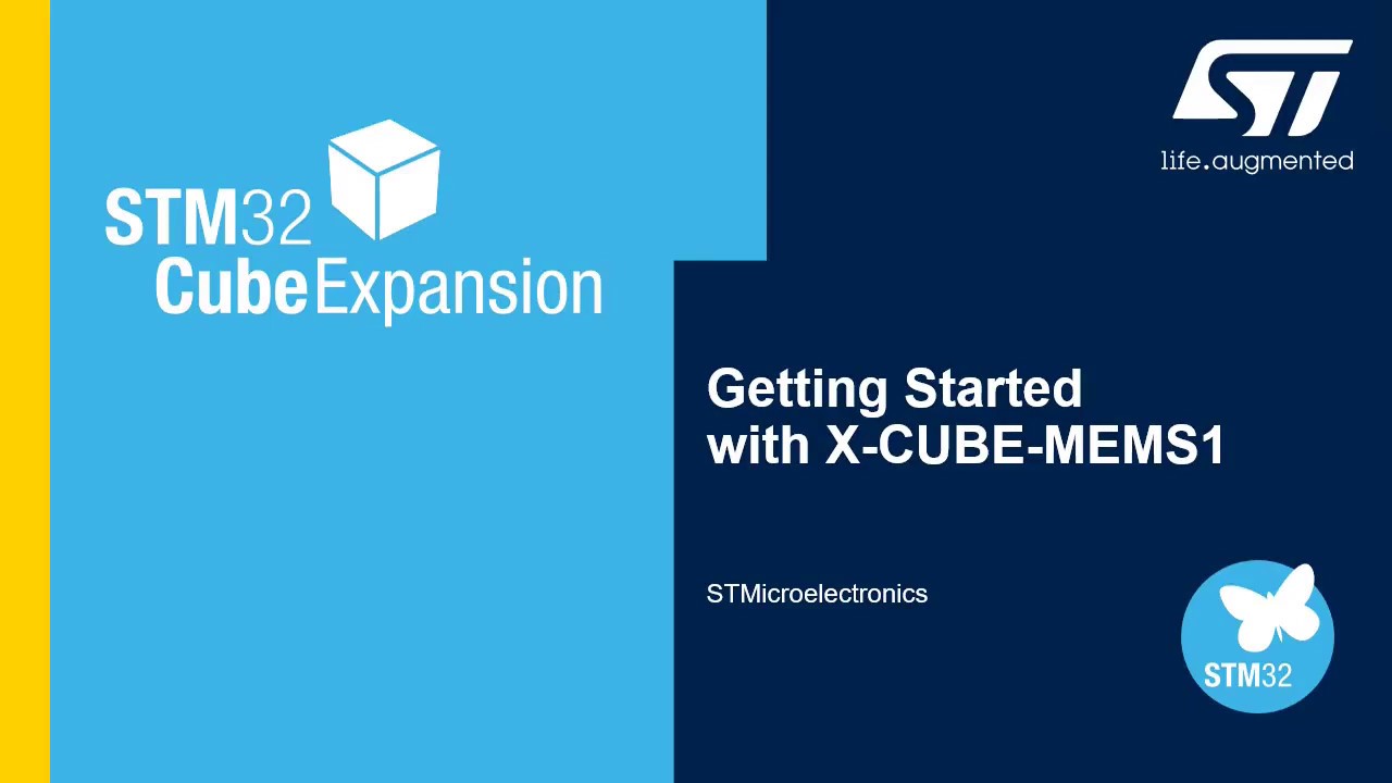 Getting Started with X-CUBE-MEMS1