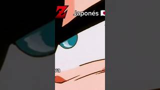 escenas de DBZ con las de db Kai japonés