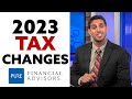 6 Tax Changes for 2023 - Tax Brackets, Standard Deduction, Income &amp; Retirement Contribution Limits