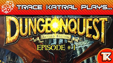 DungeonQuest Revised Edition Solo Play Episode 1.