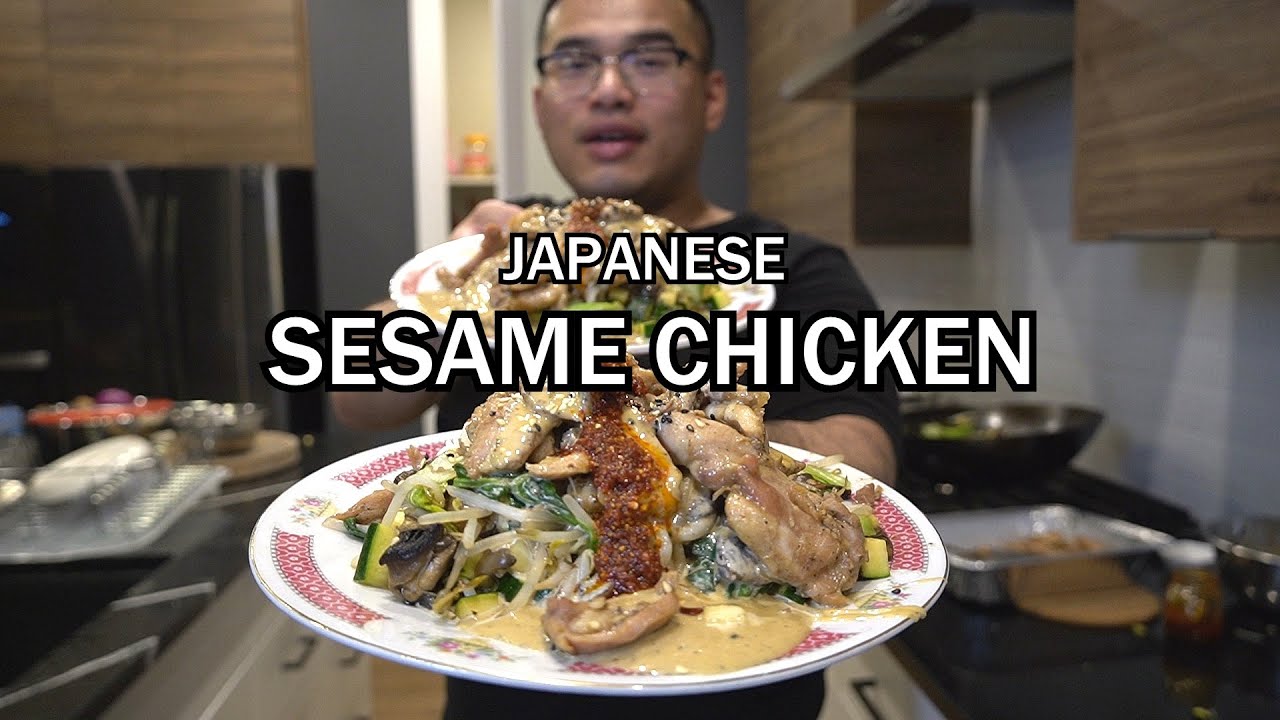 JAPANESE SESAME CHICKEN RECIPE YouTube