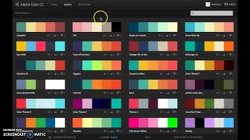 Adobe Color CC Overview