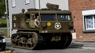 M4 High Speed Tractor by Allis-Chalmers on the move