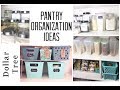 Dollar Tree Pantry Organization Ideas |  Organize With Me | momma from scratch