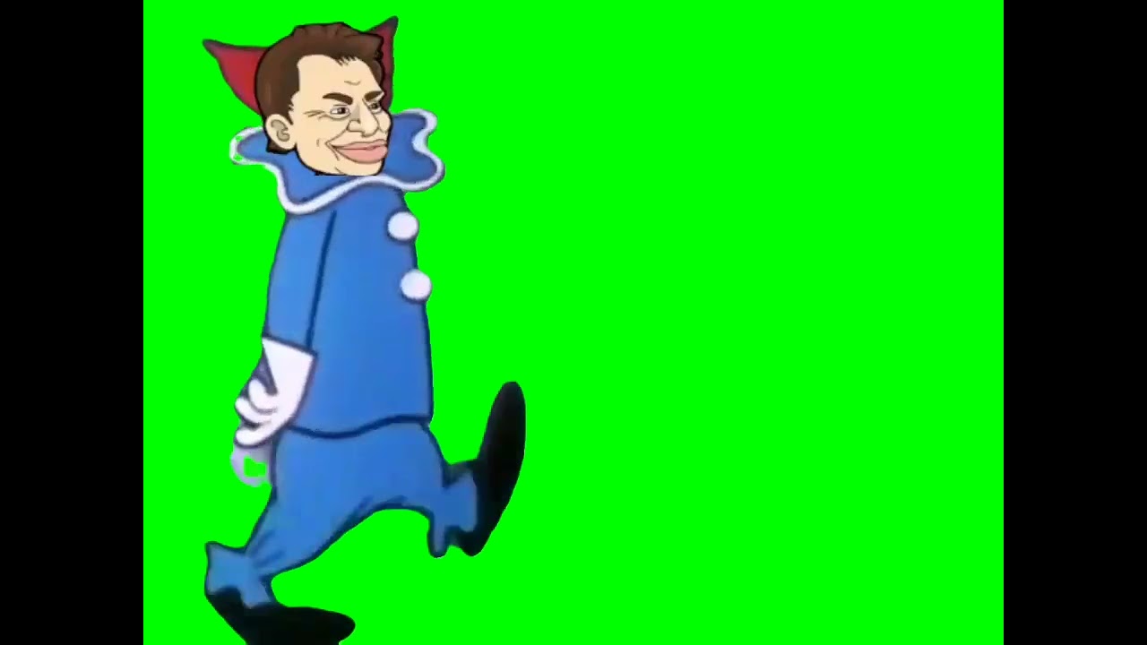Silvio Santos Andando Chroma Key