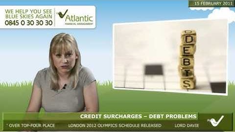 Credit surcharges -- debt problems