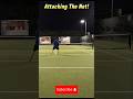 Attacking The Net! #tennis #shorts #volley
