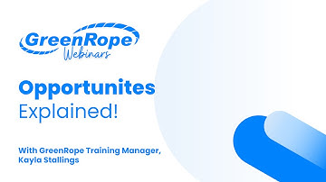 Opportunities Explained Webinar, 2023