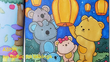 #ASMR  hygge heaven Super decompression! Immersive coloring | OCD comfort | no talking | no music