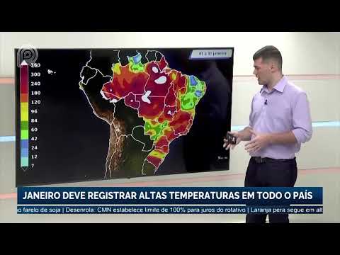 Janeiro deve registrar altas temperaturas em todo o país | Canal Rural