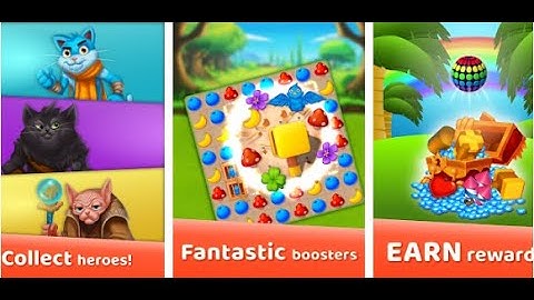 Cat Heroes  Puzzle Adventures (Gameplay Walkthrough)