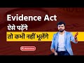 How to memorise the entire evidence act  amazing tricks  innovative teaching by mj sir