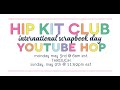 Hip Kit Club Sketch-a-thon Sketch #15 | Scrapbook Process Video | Spring Picnic | Becki Adams