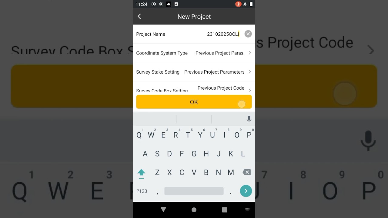 south dgps instrument project &utm zone central meridian  seting