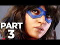 MARVEL'S AVENGERS Walkthrough Gameplay Part 3 - MS. MARVEL (2020 GAME)