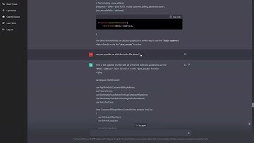 chatGPT Software Engineering Demo - Creating Laravel Controller and Feature Test using chatGPT AI