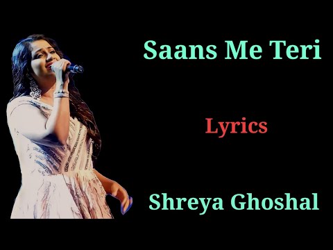 SAANS ME TERI |SHREYA GHOSHAL,MOHIT C| GULZAR|SHAH RUKH KHAN, KATRINA K, ANUSHKA S|JAB TAK HAI JAAN|