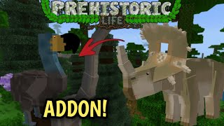 Minecraft - Addon Que Adiciona Animais Pré Históricos Incríveis Para O Seu Minecraft - Addons