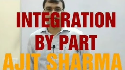 Indefinite Integral Part 9 ( By Part