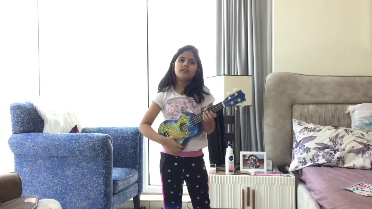 Happy activities of kids -7 year old finding happiness