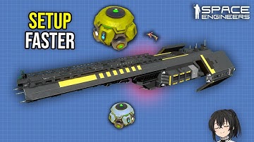 This Trick Makes Fitting Ship Gravity Range Easier, Space Engineers