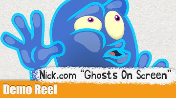 Character Animation Demo Clip - Nick.com "Do Not Touch Button: Ghosts On Screen"