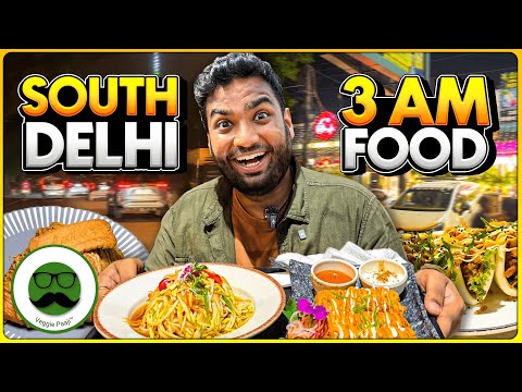 3AM South Delhi Late Night Food Tour Pizza Disaster Fancy 3AM Sushi Veggie Paaji