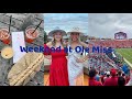 OLE MISS VLOG | travel vlog, ole miss game day, car talks, shopping, visiting my sister!