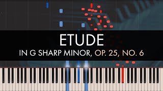 Frédéric Chopin - Etude in G sharp Minor, Op. 25, No. 6