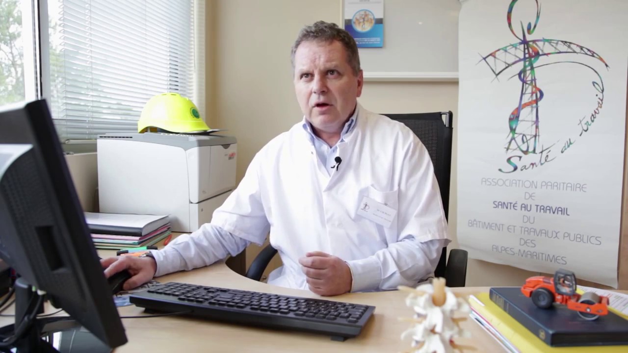 Interview du Dr JeanMarc Plat Médecin du travail pour APST BTP 06
