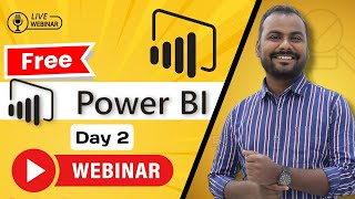 [Hindi DAY 2] FREE Power BI Webinar | 30 days free software training | Learnomate Technologies
