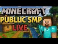 MINECRAFT 24/7 PUBLIC SMP JAVA + BEDROCK | #live