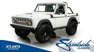 1970 Ford Bronco 4x4 Restomod 7771-ATL for sale | Charlotte, Atlanta, Dallas, Tampa, Phoenix, N...