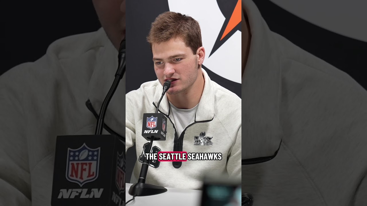 Drake Maye picks one Seattle Seahawks player he would collect👀🙌🙌 #sportscards #drakemaye