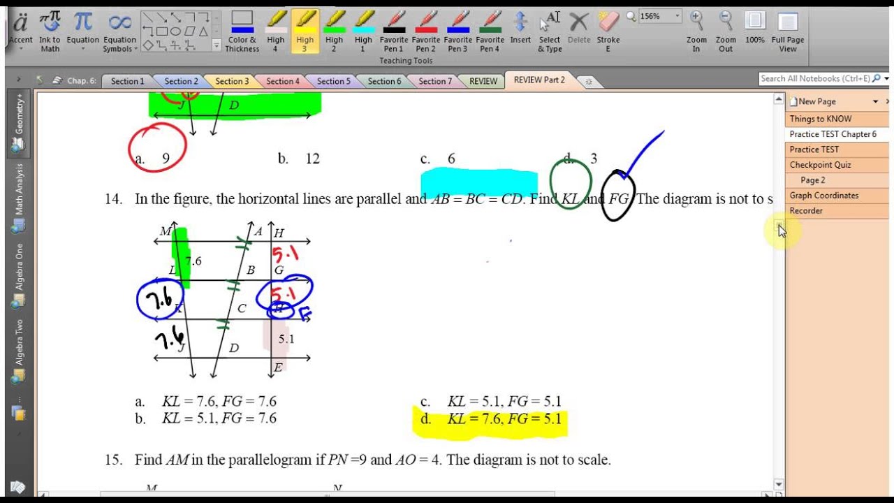 Chapter 6 Practice Test #11-20 - YouTube