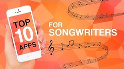 Top 10 Apps for Songwriters  - Durasi: 9:45. 