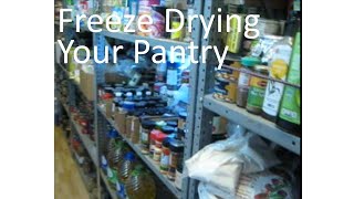 Freeze Drying Your Pantry