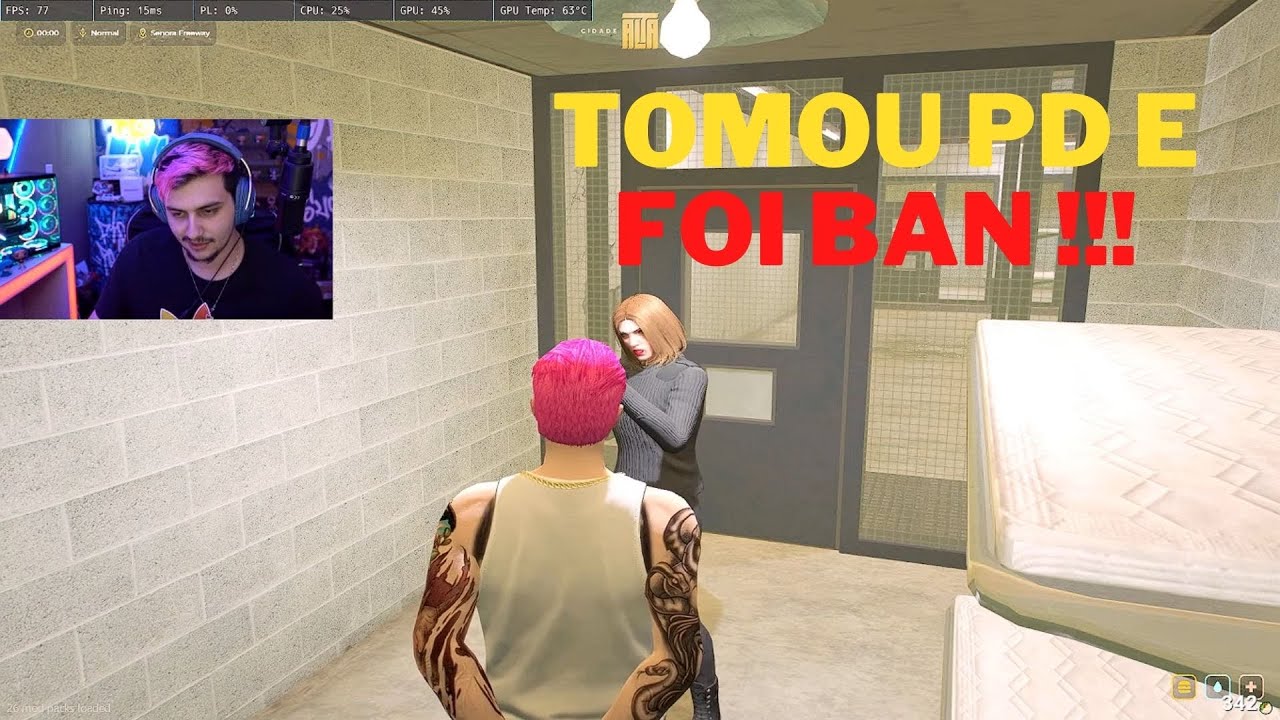 GABE TOMOU PD DA DOURADA !!!! CDA - 