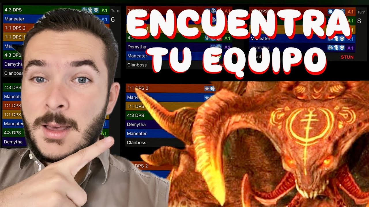 MUCHOS EQUIPOS vs JEFE DE CLAN en DEADWOODJEDI, EXPLICACIÓN de la CALCULADORA - RAID:Shadow Legends