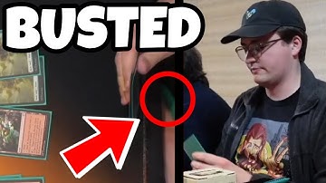 MTG Cheater Cheats MTG Champion Caught on Camera