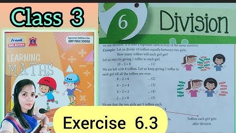 Division ➗ Exercise 6.3