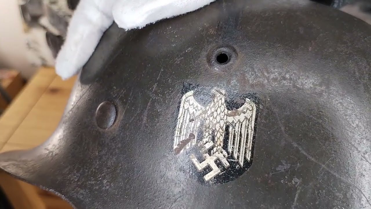 WW2 German army M42 factoty paint and ET decals