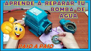 💥 Como REPARAR una BOMBA DE AGUA \