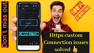 HTTP CUSTOM Connect Problem Solved 2025😉👍👍