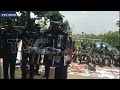 Watch police parade yoruba nation agitators after invasion of oyo secretariat