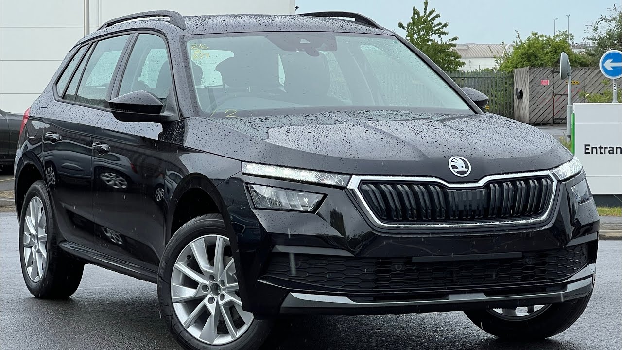 brand-new-skoda-kamiq-1-0tsi-se-dsg-black-magic-pearl-effect-youtube