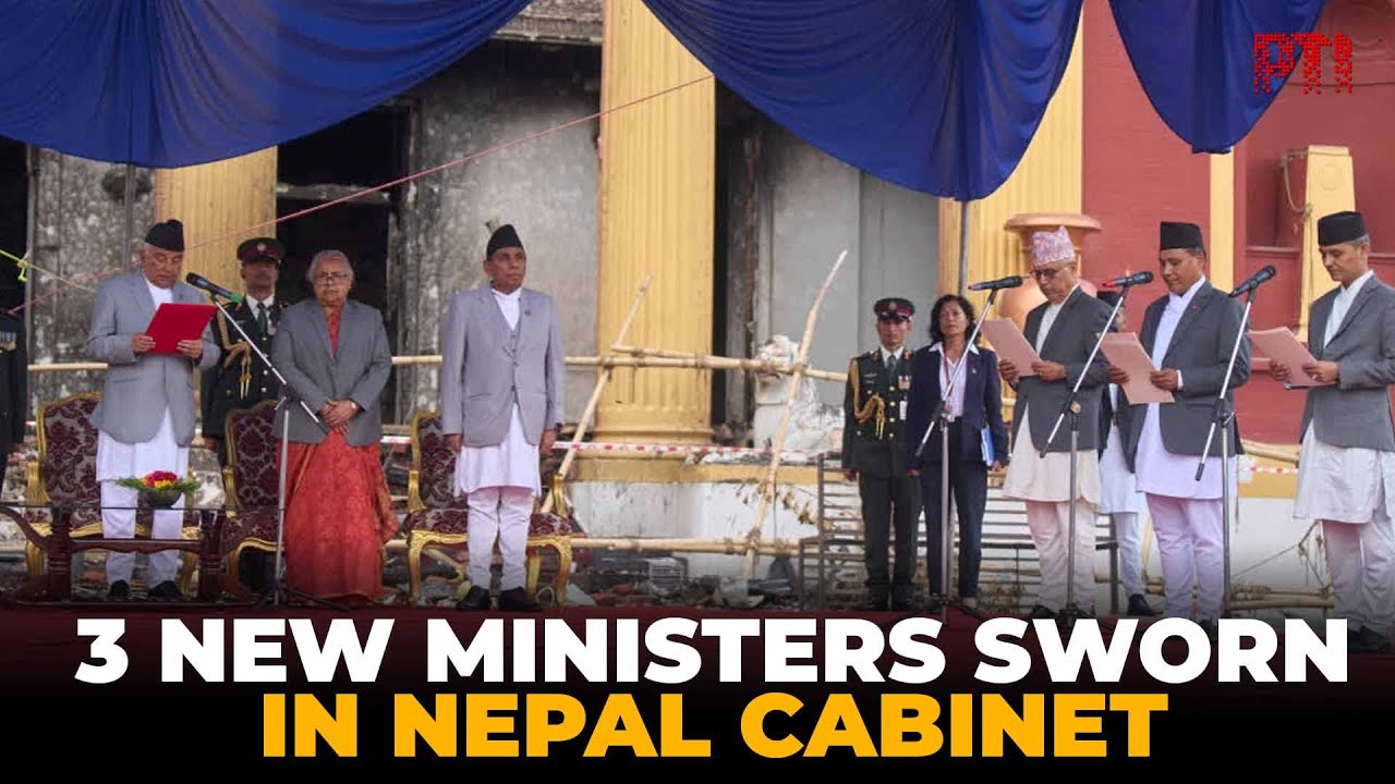 Nepal’s caretaker PM Sushila Karki inducts 3 ministers as protests force cabinet reshuffle