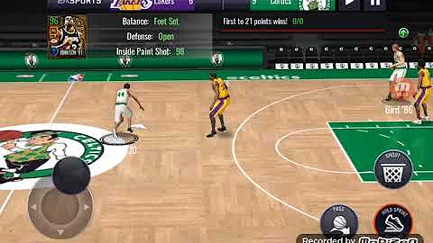 HOW TO ANKLE BREAK IN NBA LIVE MOBILE