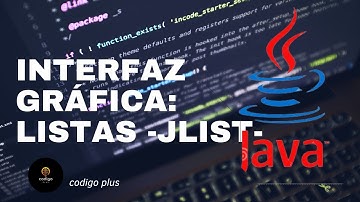 49 Empleando el componente para Listas Desplegables -JList- en una interfaz gráfica | Java
