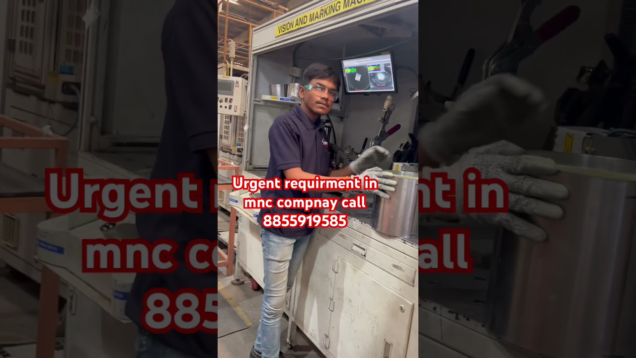 Urgent reuirment in mnc comany 